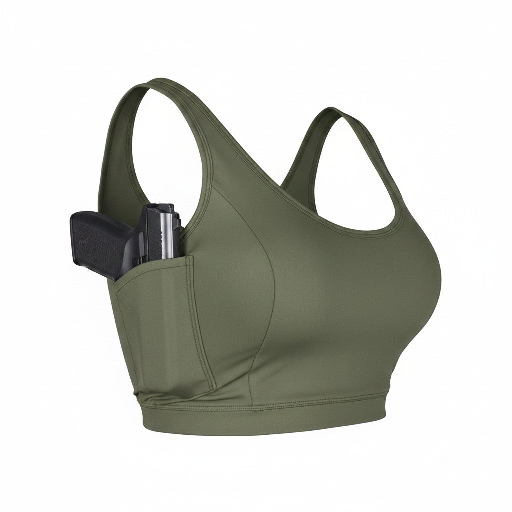 Pretty Isn't Weak Sports Bra